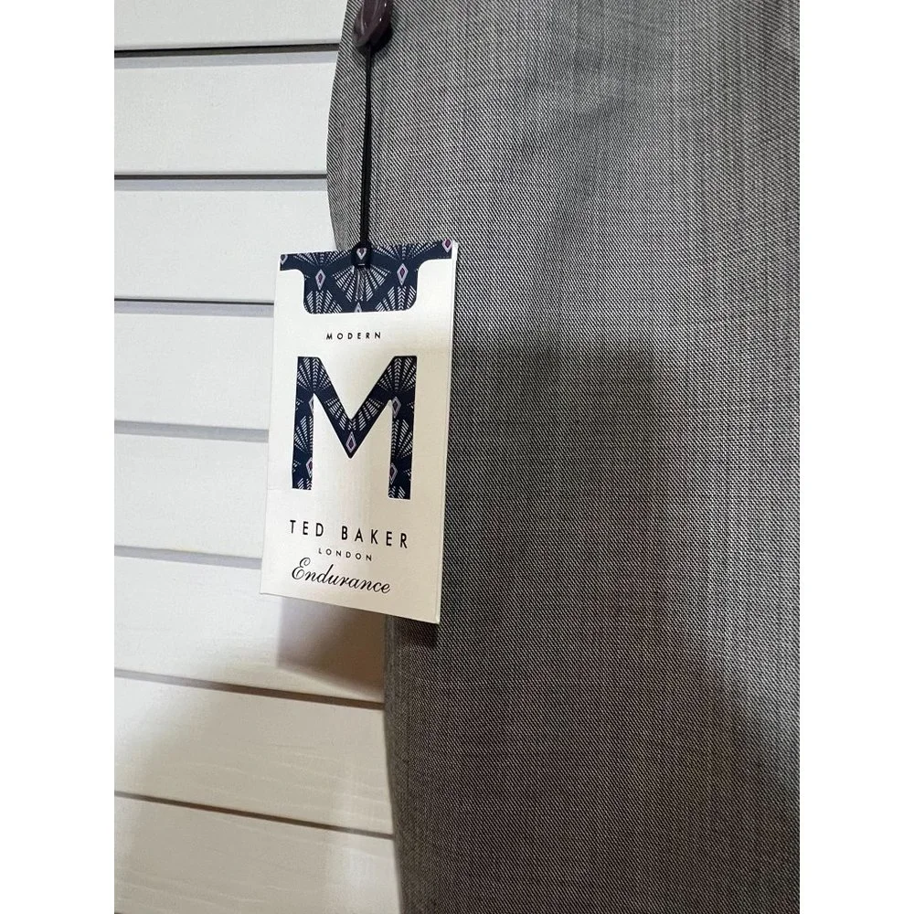 Ted Baker Endurance 100%‎ Wool Unhemmed Men's Dress Pants - Size 40x38
